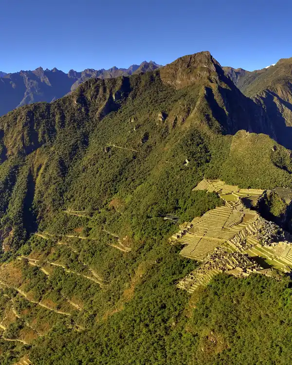 Machu Picchu and Huayna Picchu in the Andes, Peru
